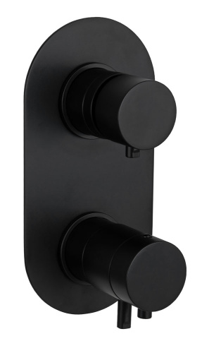 Смеситель для душа Remer Elegance NT93NO, черный матовый