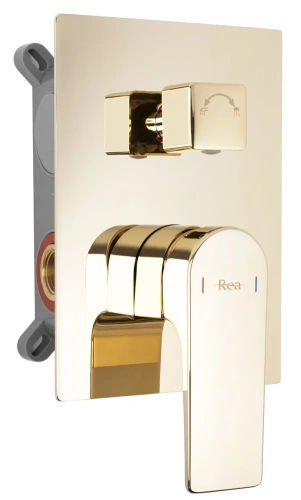 Душевая система Rea Moby gold P2405