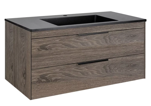 Тумба подвесная Vincea Chiara 2D 1000 R.Oak VMC-2C2100RO