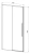 Душевая дверь Vincea Slim-N VDS-4SN130CGB
