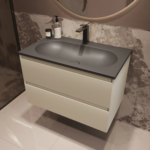 Тумба подвесная Vincea Welle 800 M.Beige Soft-touch VMC-2WL800MBG