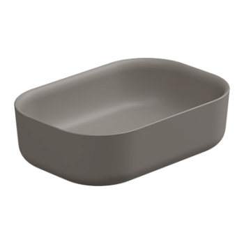 Раковина накладная 60x42 см GSG Ceramic Design Hit! HILAVRE60030, Cashmere Matt