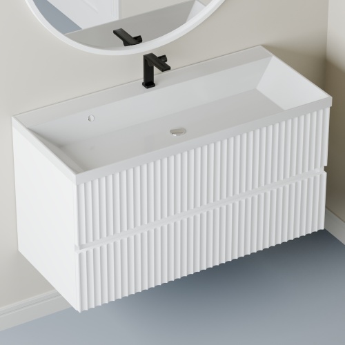 Тумба подвесная Vela Волна 90П под Classica (белый мат) белый гола TU5004