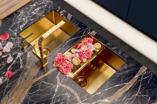 Мойка для кухни Alveus KOMBINO 20 MONARCH BRONZE SAT-90 500x400x195 U 1140665