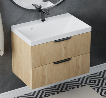 Тумба подвесная Vela Каскад 80П под Classica (небраска) TU69275