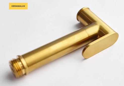 Лейка CeramaLux KRL/007 золотой матовый