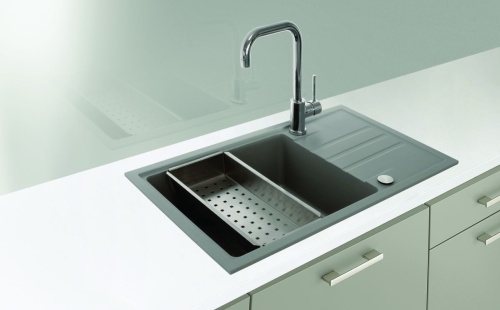 Мойка для кухни Alveus INTERMEZZO 130 Granital CARBON - G91 780x480x200 1117050