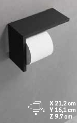 Бумагодержатель Novellini Frame R90AKFPR16-B