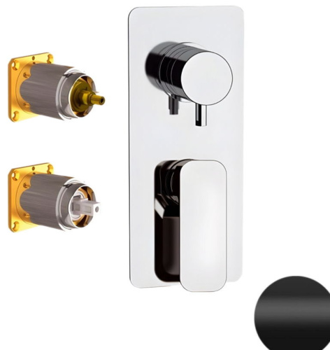 Смеситель для душа Daniel Tiara TA612D3KB15