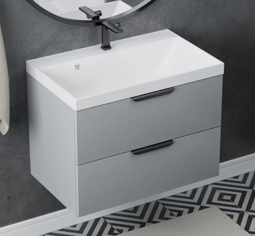 Тумба подвесная Vela Каскад 60П под Classica (серый) TU61375