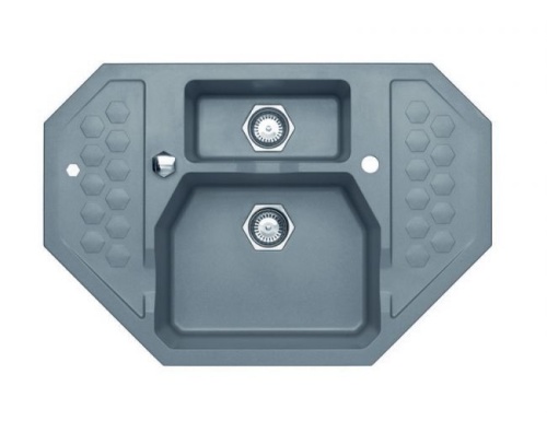 Мойка для кухни Alveus SENSUAL 60 Granital+ PEBBLE-G02M 900x610x200 1108256